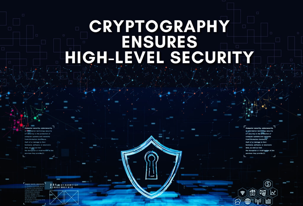 Role of cryptography in securing transactions on the blockchain.