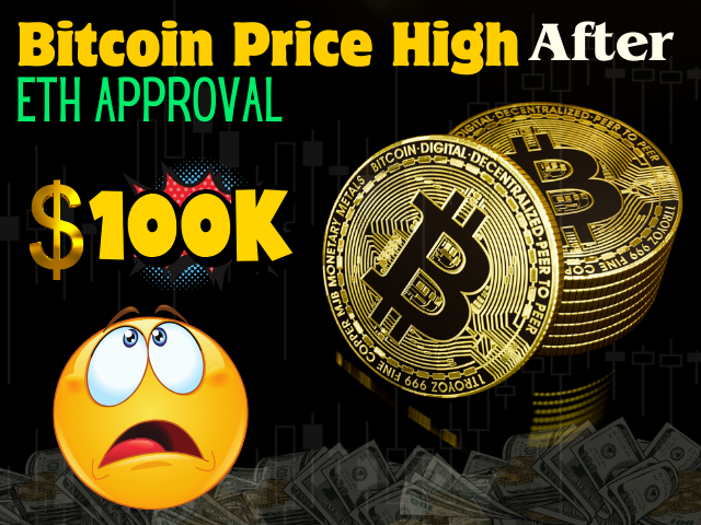 Can ETH Approval Push Bitcoin to New Heights Above $100,000?